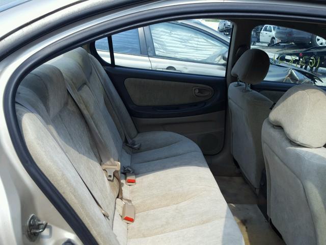 JN1CA31D41T628059 - 2001 NISSAN MAXIMA GXE GOLD photo 6