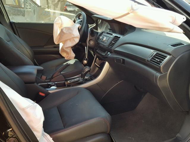 1HGCR2F16HA141287 - 2017 HONDA ACCORD BLACK photo 5