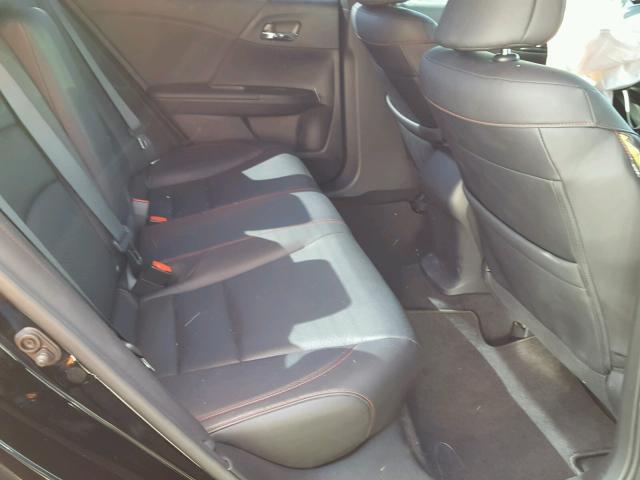 1HGCR2F16HA141287 - 2017 HONDA ACCORD BLACK photo 6