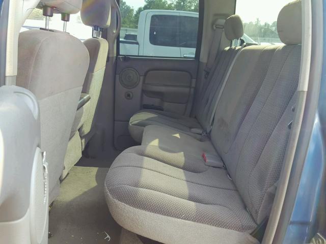 3D7KA28C74G125570 - 2004 DODGE RAM 2500 S BLUE photo 6