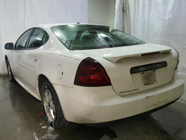 2G2WP552961207310 - 2006 PONTIAC GRAND PRIX WHITE photo 3