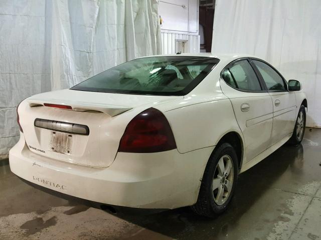 2G2WP552961207310 - 2006 PONTIAC GRAND PRIX WHITE photo 4