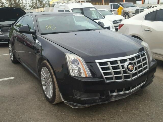 1G6DA1E33D0160230 - 2013 CADILLAC CTS BLACK photo 1