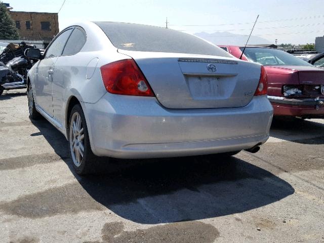 JTKDE177X70184510 - 2007 TOYOTA SCION TC 银色 照片 3