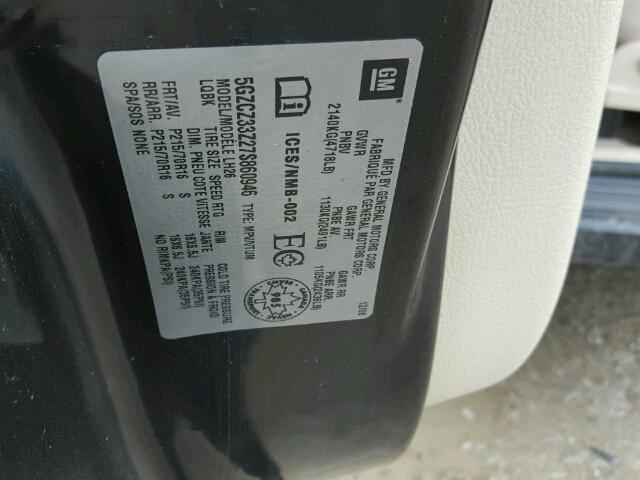 5GZCZ33Z27S860946 - 2007 SATURN VUE HYBRID BLUE photo 10