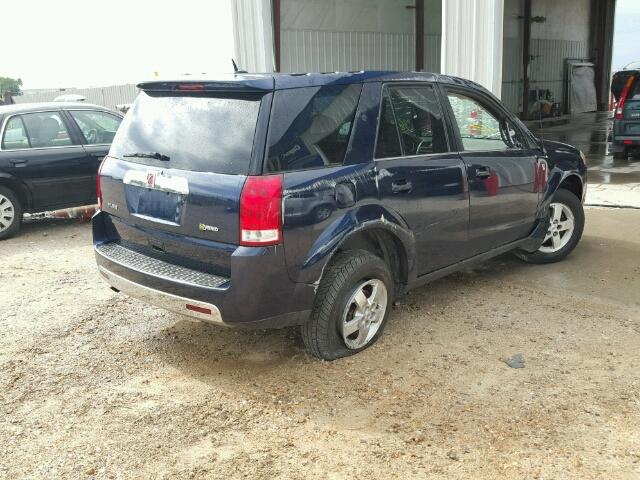 5GZCZ33Z27S860946 - 2007 SATURN VUE HYBRID BLUE photo 4