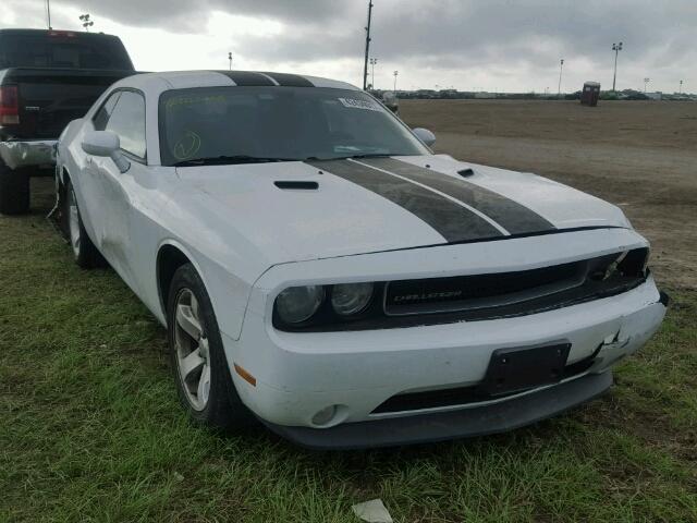 2B3CJ4DGXBH565834 - 2011 DODGE CHALLENGER WHITE photo 1