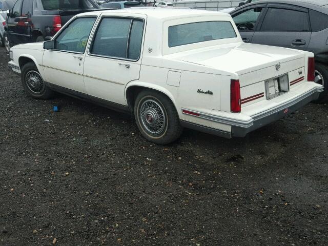 1G6CD5151J4228479 - 1988 CADILLAC DEVILLE WHITE photo 3