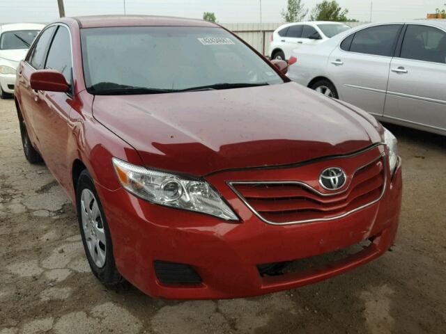 4T4BF3EK6BR206486 - 2011 TOYOTA CAMRY BASE RED photo 1