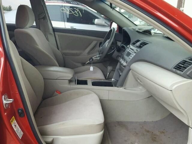 4T4BF3EK6BR206486 - 2011 TOYOTA CAMRY BASE RED photo 5