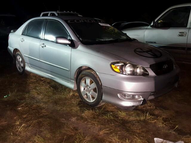 1NXBR32E46Z695251 - 2006 TOYOTA COROLLA GRAY photo 1