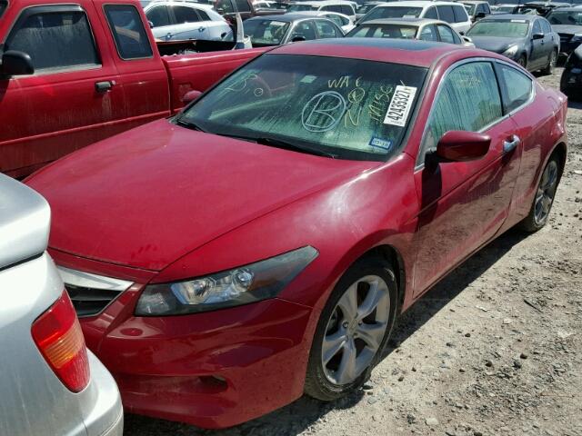 1HGCS2B81CA002992 - 2012 HONDA ACCORD RED photo 2