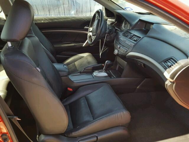 1HGCS2B81CA002992 - 2012 HONDA ACCORD RED photo 5