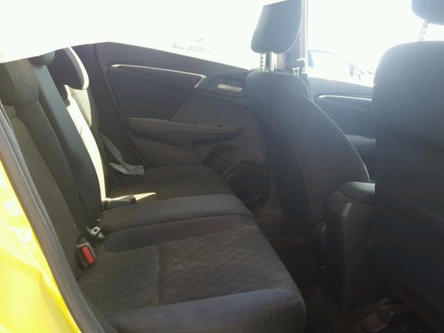 JHMGK5H50GX002370 - 2016 HONDA FIT LX أصفر صورة 6