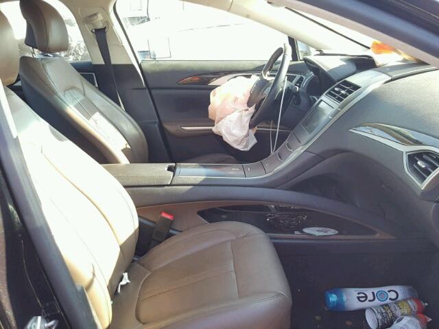 3LN6L2G92DR827288 - 2013 LINCOLN MKZ BLACK photo 5
