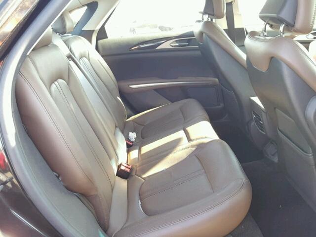 3LN6L2G92DR827288 - 2013 LINCOLN MKZ BLACK photo 6