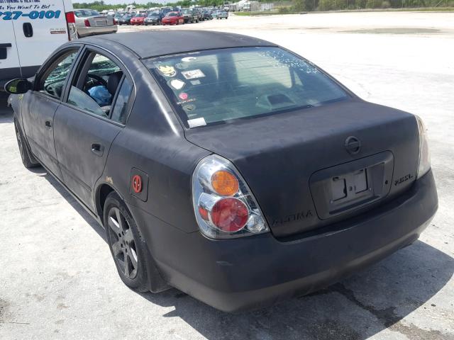 1N4AL11D34C158037 - 2004 NISSAN ALTIMA BAS BLACK photo 3