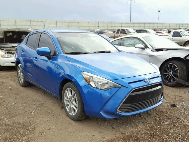 3MYDLBZV9GY105379 - 2016 TOYOTA SCION IA BLUE photo 1