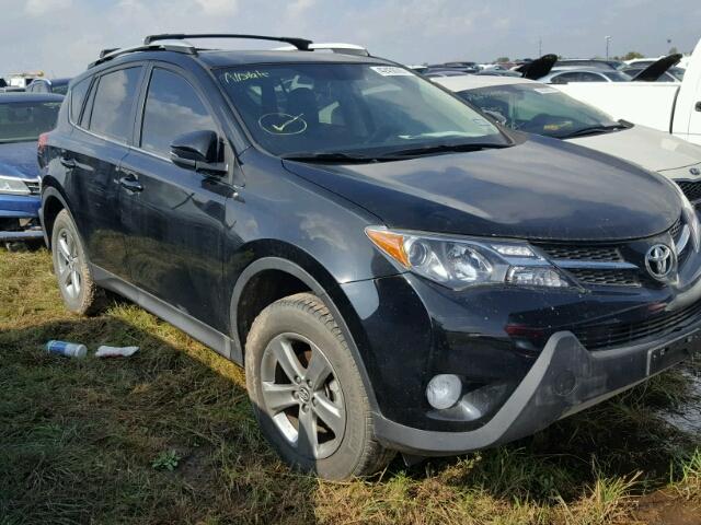 2T3WFREV6FW207675 - 2015 TOYOTA RAV4 XLE BLACK photo 1