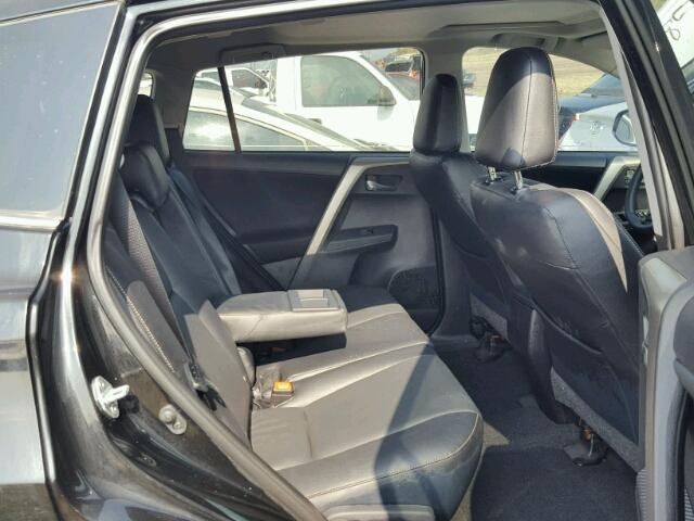 2T3WFREV6FW207675 - 2015 TOYOTA RAV4 XLE BLACK photo 6