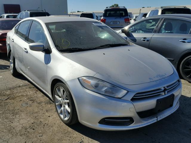 1C3CDFBA5DD321416 - 2013 DODGE DART SXT SILVER photo 1