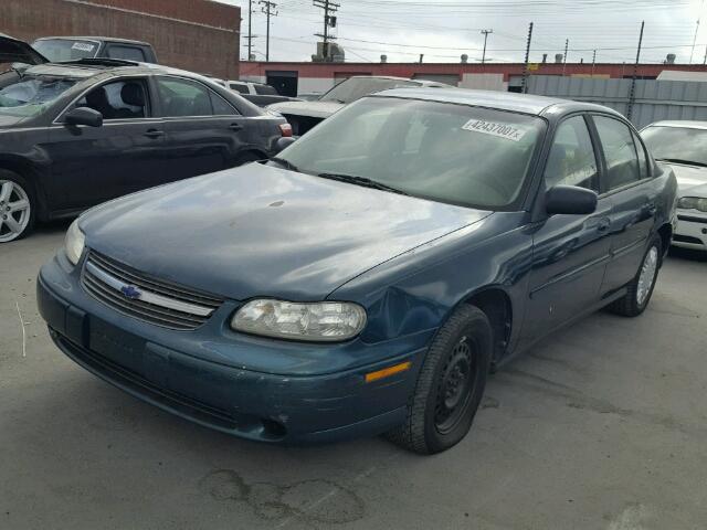 1G1ND52JXY6112674 - 2000 CHEVROLET MALIBU TEAL photo 2