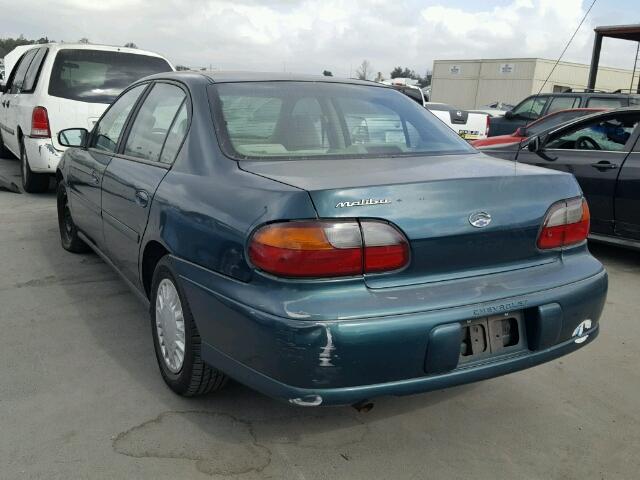 1G1ND52JXY6112674 - 2000 CHEVROLET MALIBU TEAL photo 3