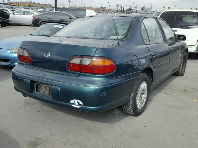 1G1ND52JXY6112674 - 2000 CHEVROLET MALIBU TEAL photo 4