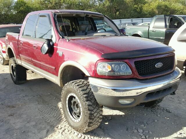 1FTRW08L13KA97223 - 2003 FORD F150 SUPER BURGUNDY photo 1