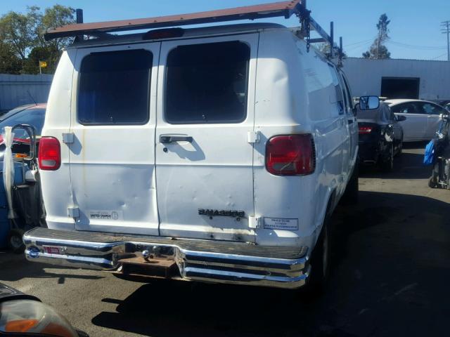 2B7HB21Z2TK103252 - 1996 DODGE RAM VAN B2 WHITE photo 4