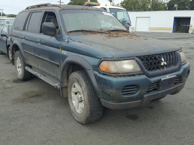 JA4MT21H23J031462 - 2003 MITSUBISHI MONTERO SP GREEN photo 1