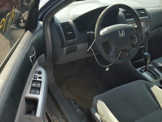 1HGCM56457A119208 - 2007 HONDA ACCORD LX BLUE photo 9