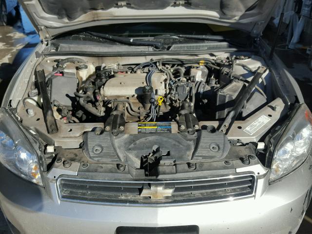 2G1WM15K369251407 - 2006 CHEVROLET MONTE CARL SILVER photo 7