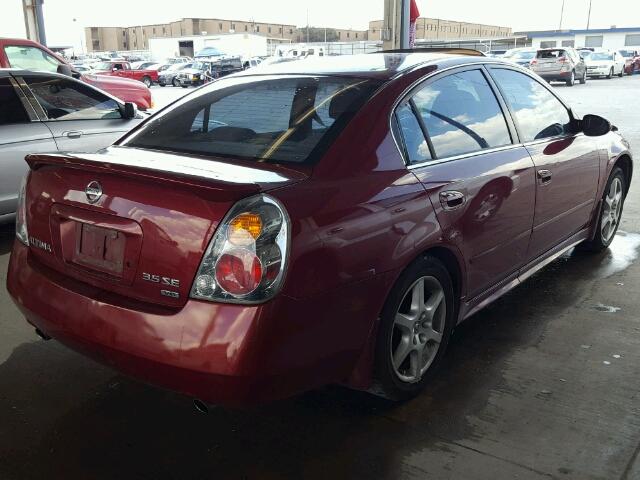 1N4BL11DX3C262981 - 2003 NISSAN ALTIMA RED photo 4