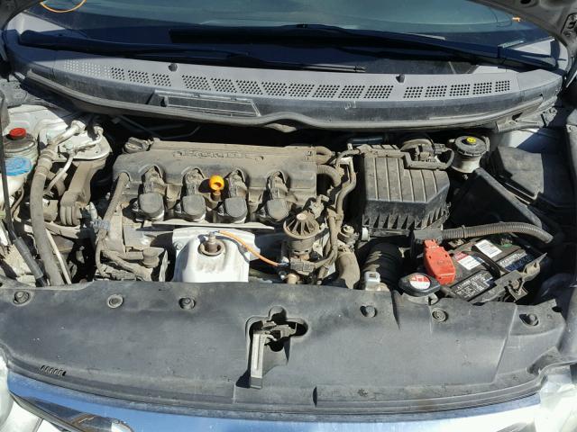 19XFA1F54AE034841 - 2010 HONDA CIVIC LX SILVER photo 7