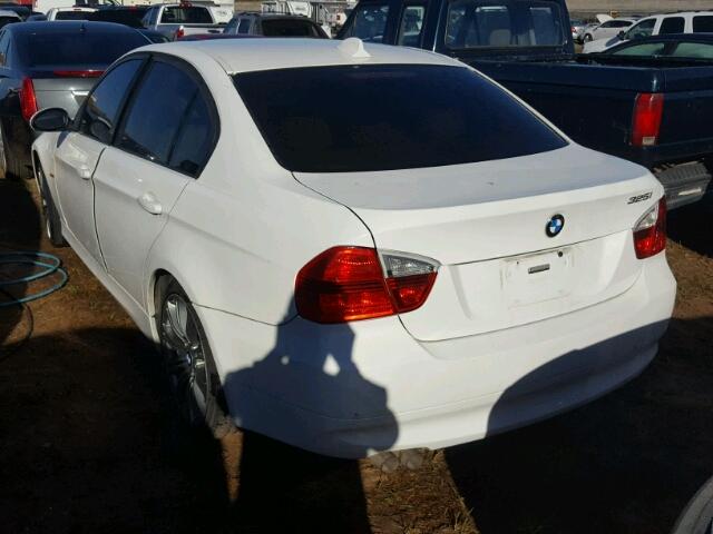 WBAVB13556PT13006 - 2006 BMW 325 WHITE photo 3