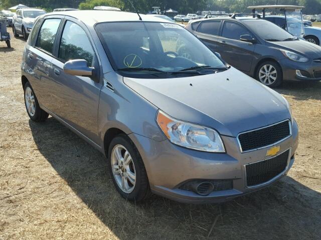 KL1TD6DE4BB232643 - 2011 CHEVROLET AVEO GRAY photo 1