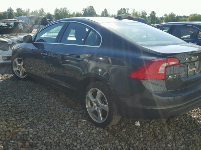 YV1622FS0C2025329 - 2012 VOLVO S60 T5 BLACK photo 3