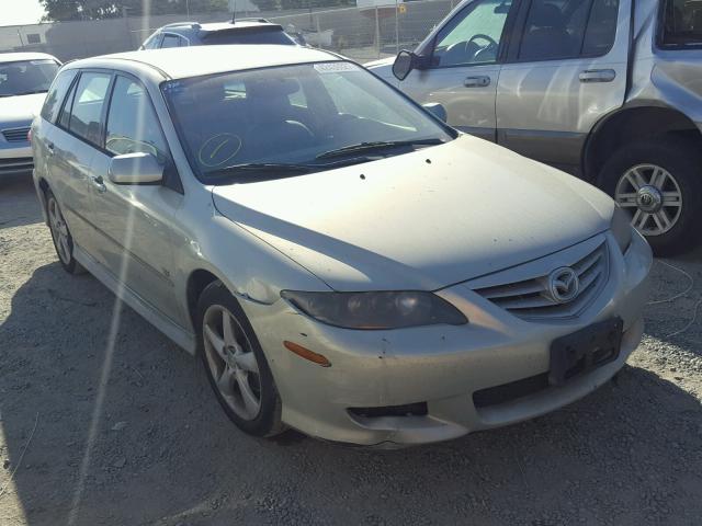 1YVFP82D145N71276 - 2004 MAZDA 6 SILVER photo 1