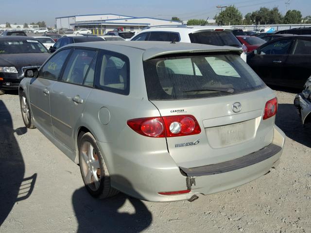 1YVFP82D145N71276 - 2004 MAZDA 6 SILVER photo 3