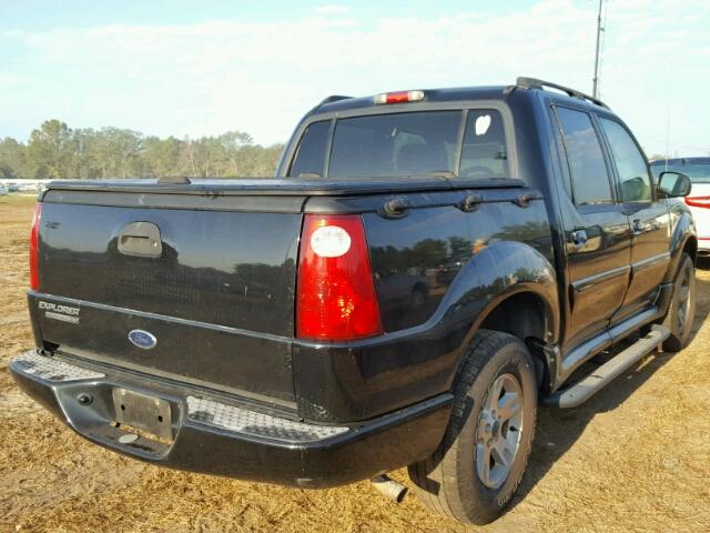 1FMZU67K05UB40969 - 2005 FORD EXPLORER S BLACK photo 4