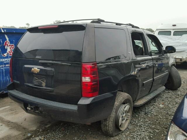 1GNFC13047R139337 - 2007 CHEVROLET TAHOE C150 BLACK photo 4