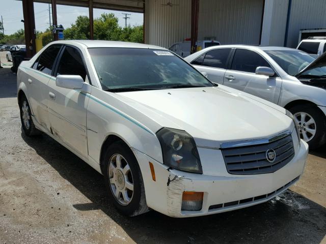 1G6DM57N130149707 - 2003 CADILLAC CTS WHITE photo 1