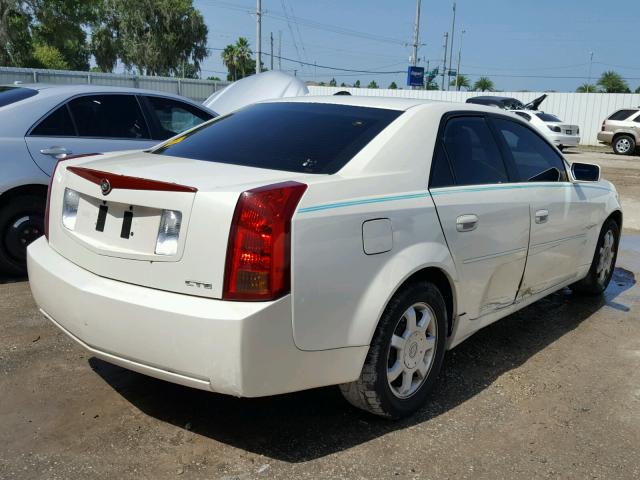 1G6DM57N130149707 - 2003 CADILLAC CTS WHITE photo 4