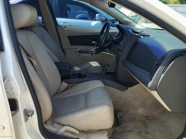 1G6DM57N130149707 - 2003 CADILLAC CTS WHITE photo 5