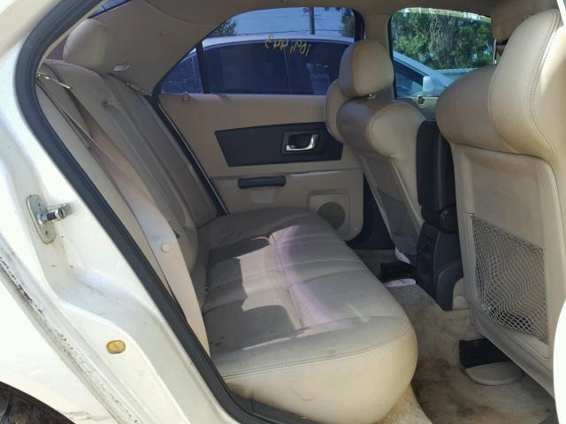 1G6DM57N130149707 - 2003 CADILLAC CTS WHITE photo 6