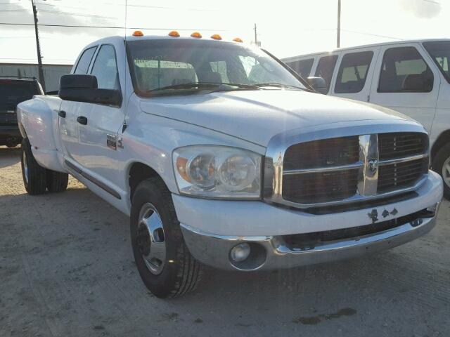 3D7ML48A17G822864 - 2007 DODGE RAM 3500 S WHITE photo 1