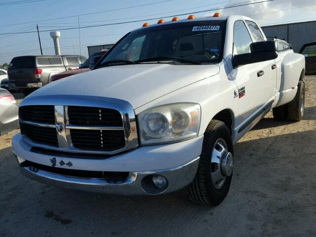 3D7ML48A17G822864 - 2007 DODGE RAM 3500 S WHITE photo 2