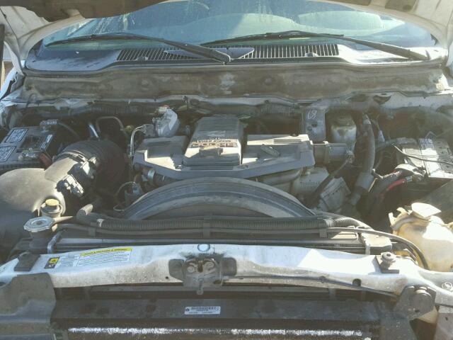 3D7ML48A17G822864 - 2007 DODGE RAM 3500 S WHITE photo 7