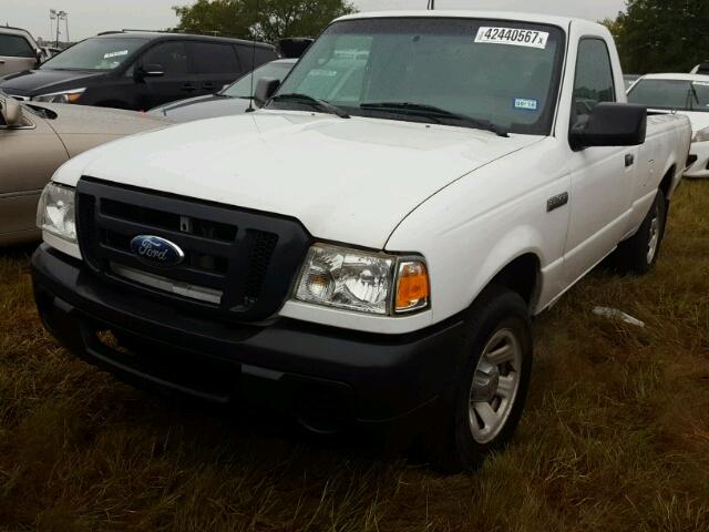 1FTYR10D69PA20386 - 2009 FORD RANGER WHITE photo 2